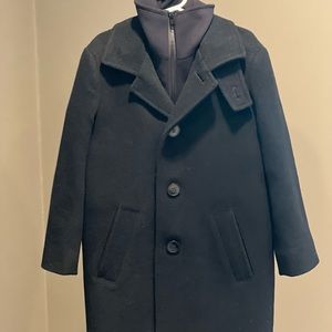 Tallia Boys Peacoat- Size 6 (Black)